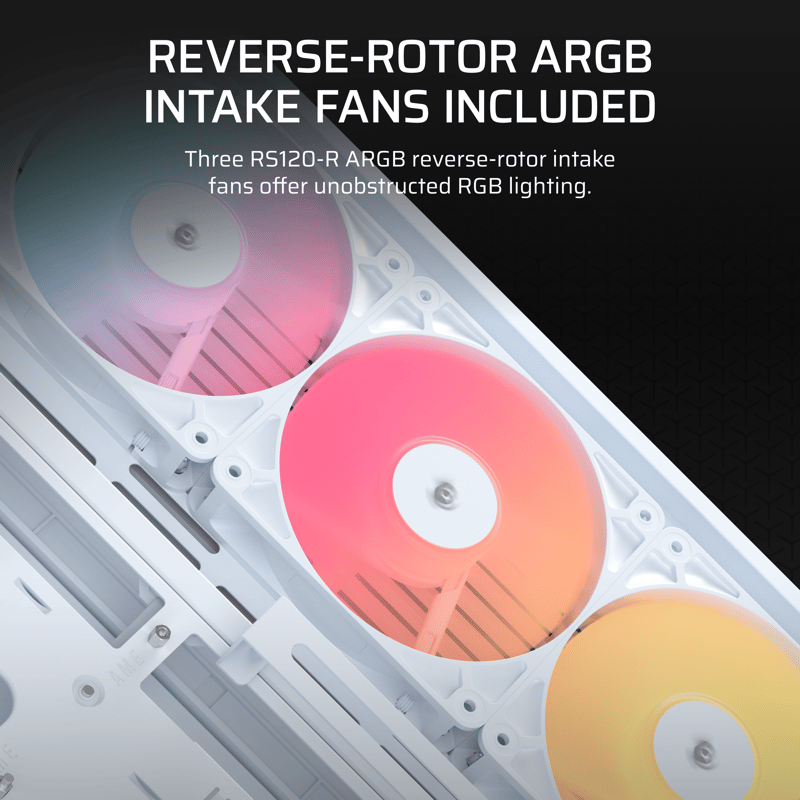 Reverse fläktar för snyggare design