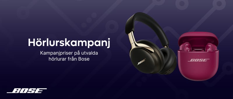 Bose hörlurar-kampanj