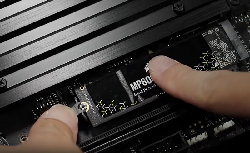 Montering M.2 disk