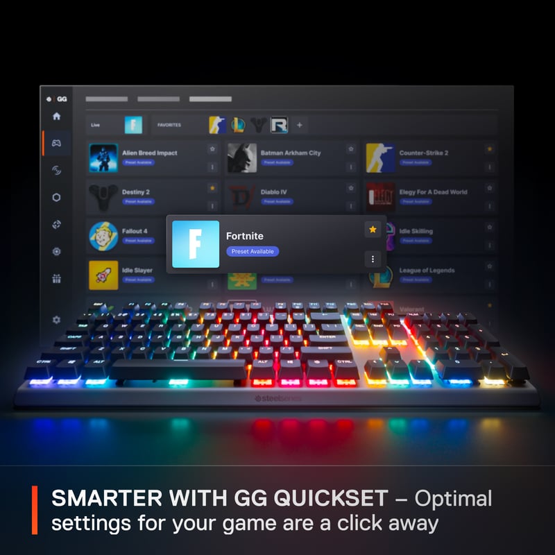 GG Quickset game ready drivers