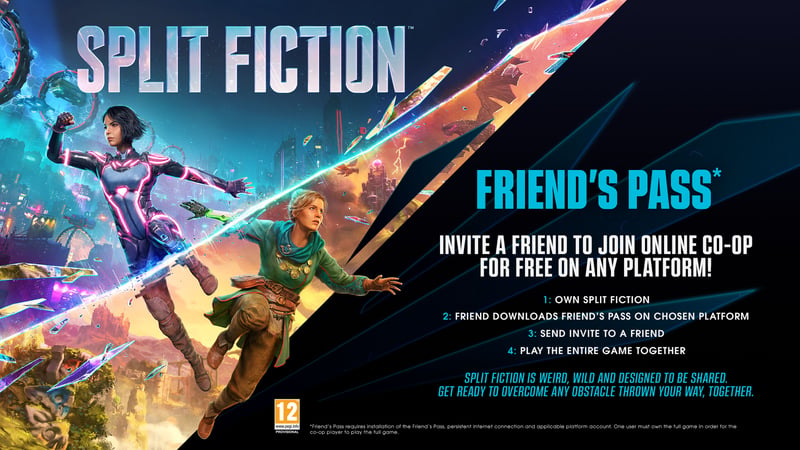 Friends pass beskrivning engelska