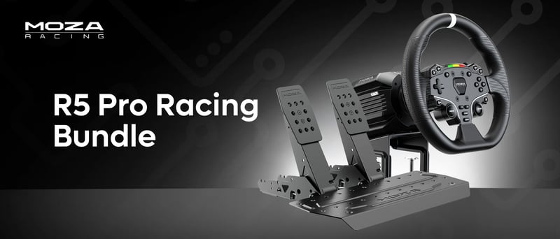 Moza R5 Pro Racing Bundle