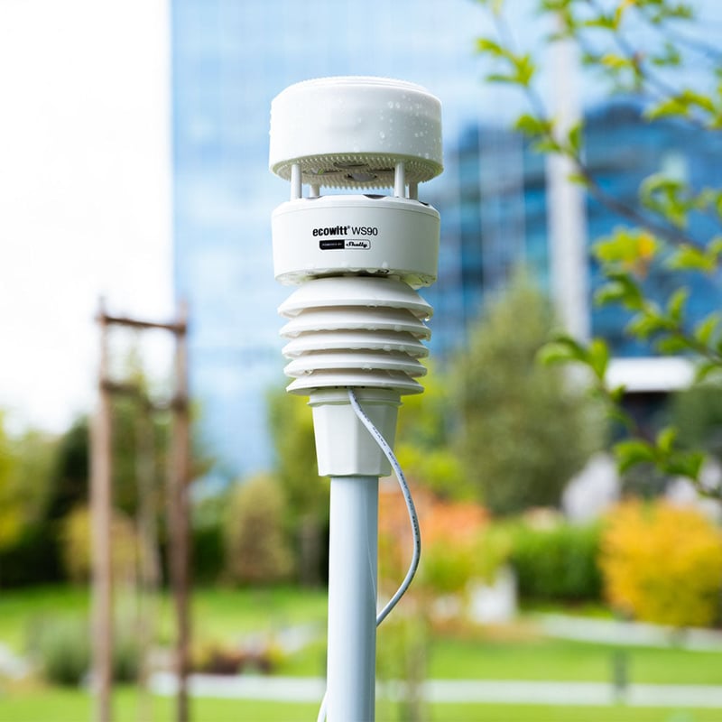 Ecowitt Weather Station Powered by Shelly