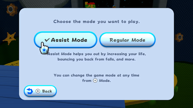 Assist mode