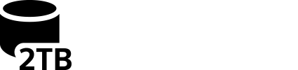 2 terrabyte ikon
