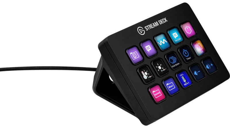 stream deck från sidan