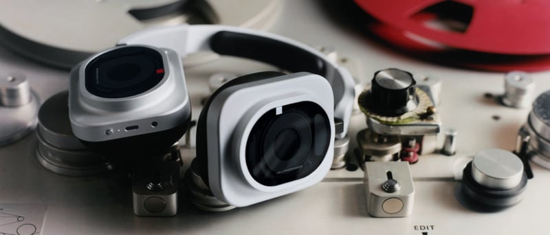 Svarta Nothing Headphone 1 Pro