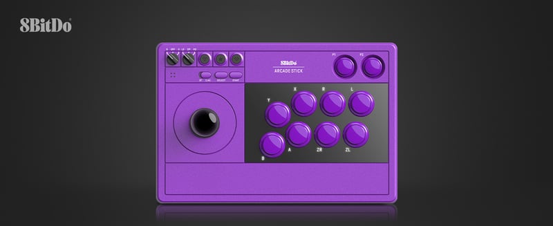 Banner med Arcade stick