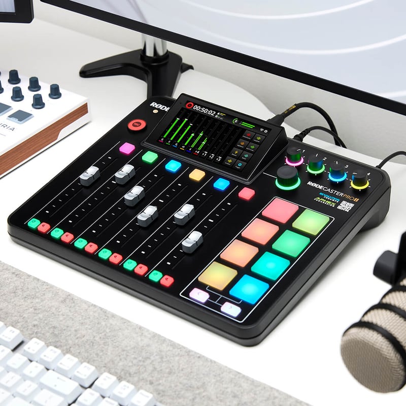 Rodecaster Pro II inkopplad