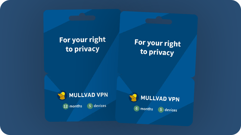 VPN från Mullvad