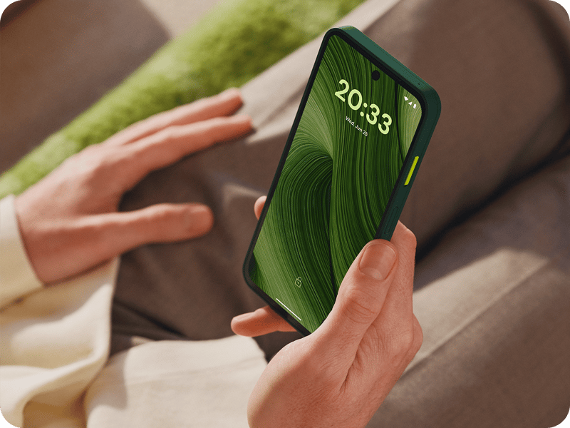 Fairphone 6 grönt