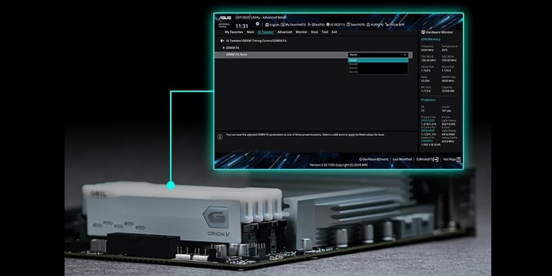 DIMM-anpassning