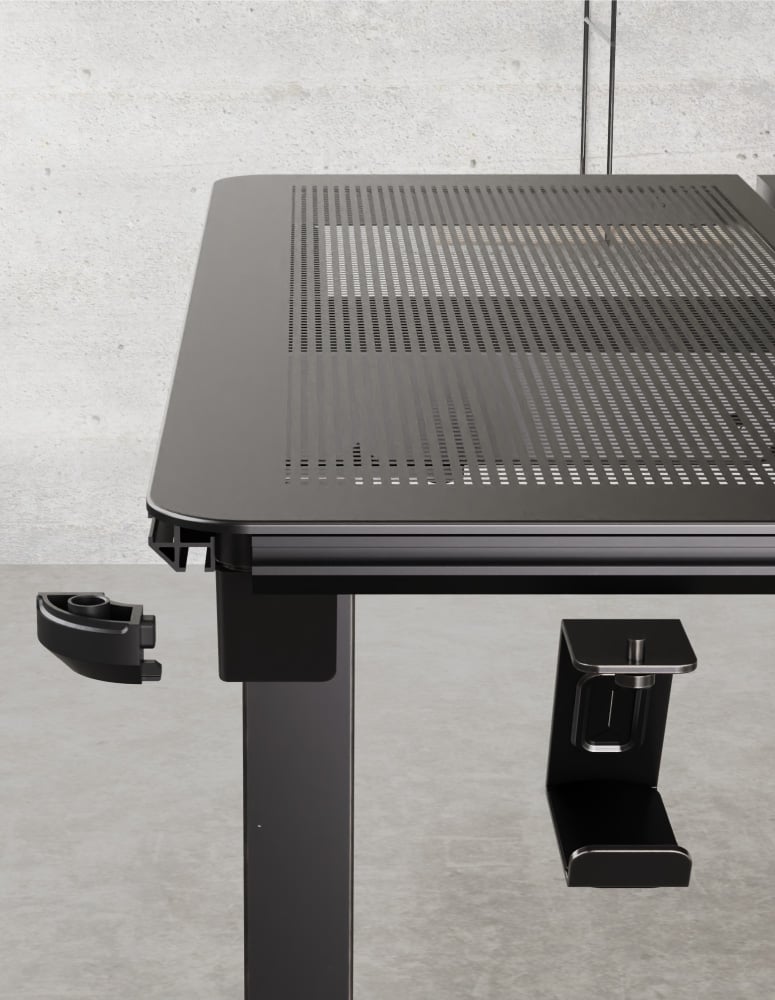 Närbild på aluminiumspår