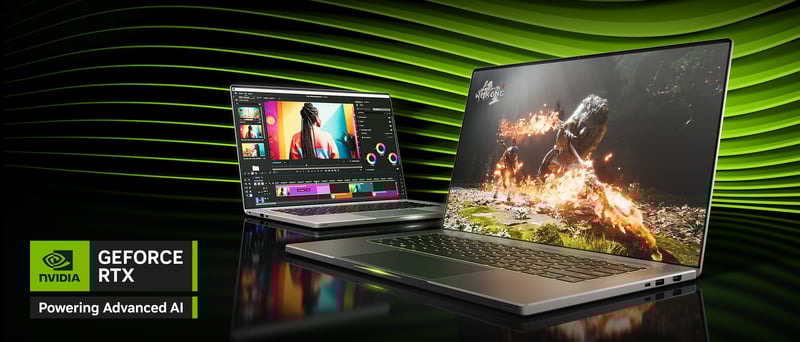 RTX 50-serien laptop