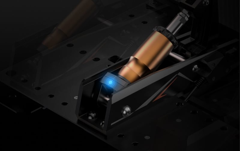 Närbild på load cell sensor
