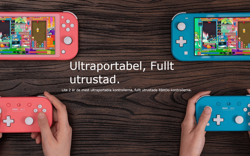 Gamepad med 2 switch lite