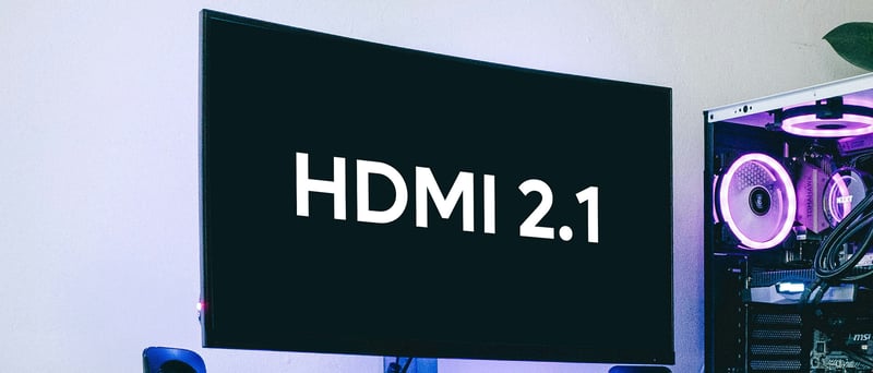 Gamingskärm med HDMI 2.1