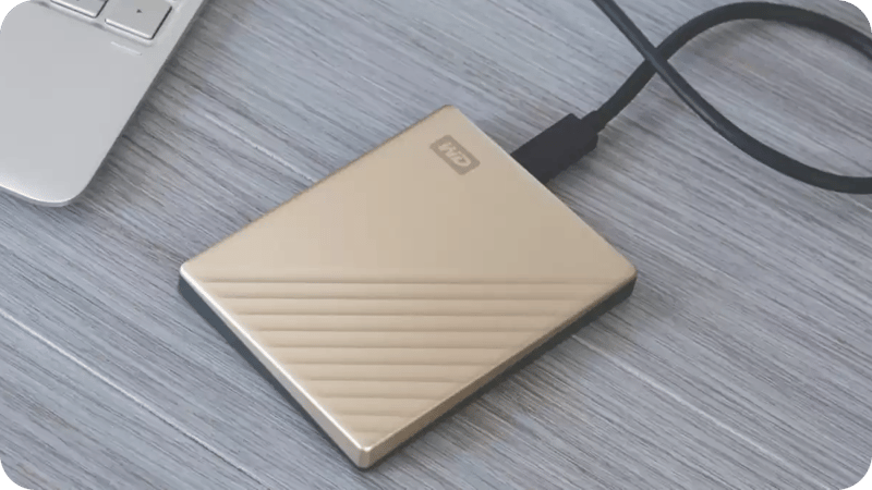 WD extern hårddisk