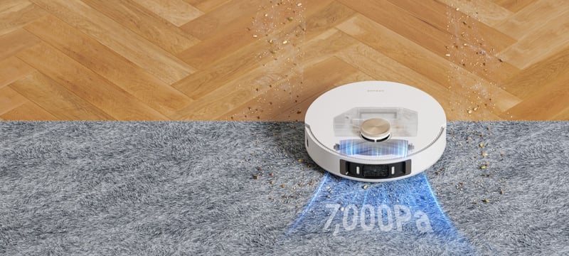 Robot på matta