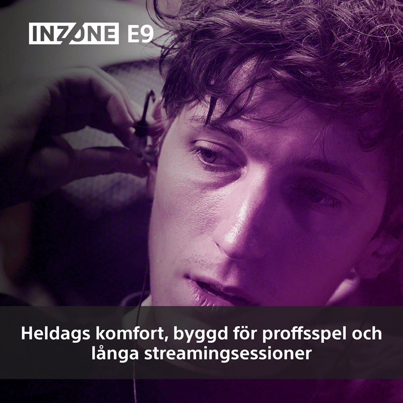 Komfort hela dagen. Inga distraktioner
