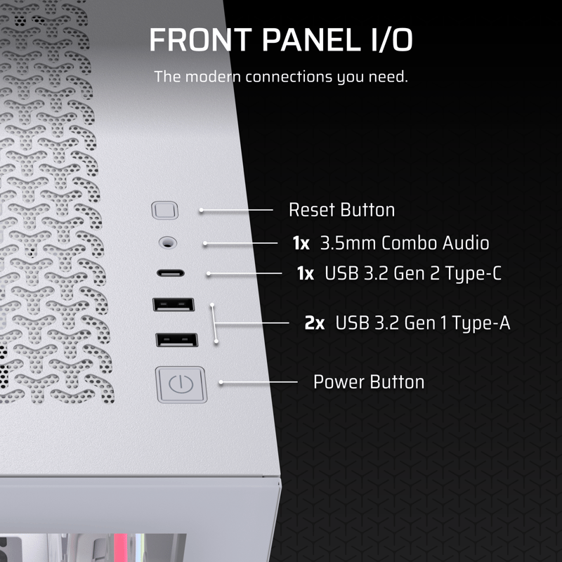 Info om frontpanel