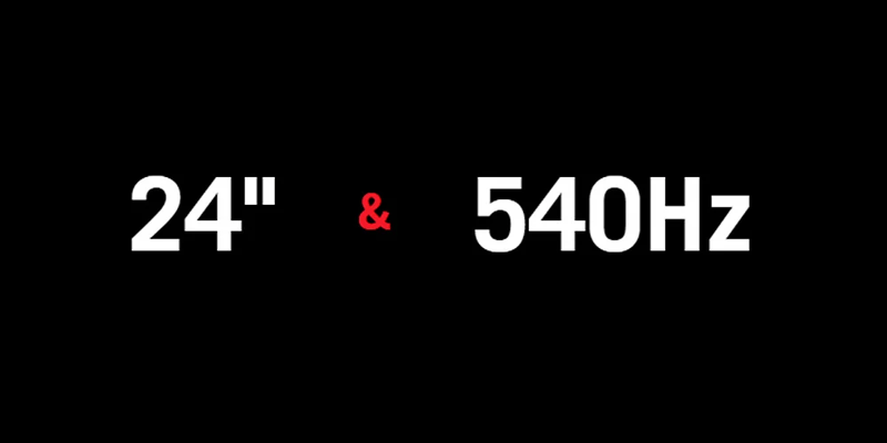 24 tum & 540Hz