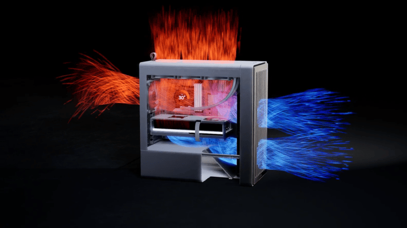 Hög luftflödeseffektivitet