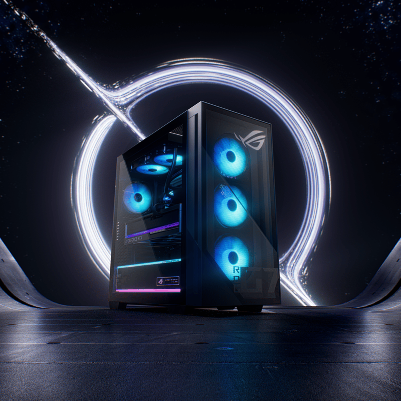 58L ROG Chassis med högt luftflöde