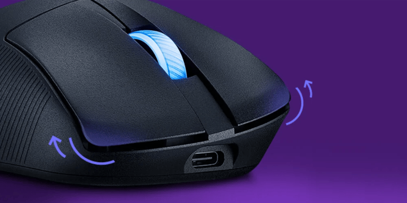 höger och vänster knapp