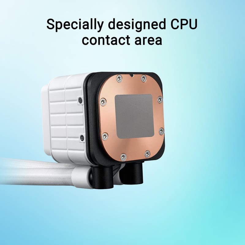 Bild på undersidan av CPU block