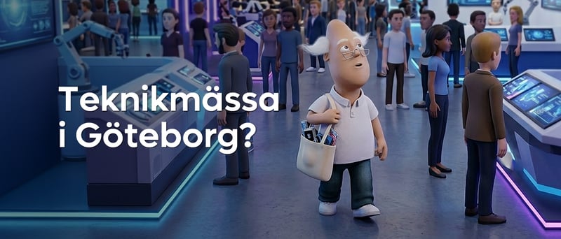Teknikmässa i Göteborg med Dr Inet