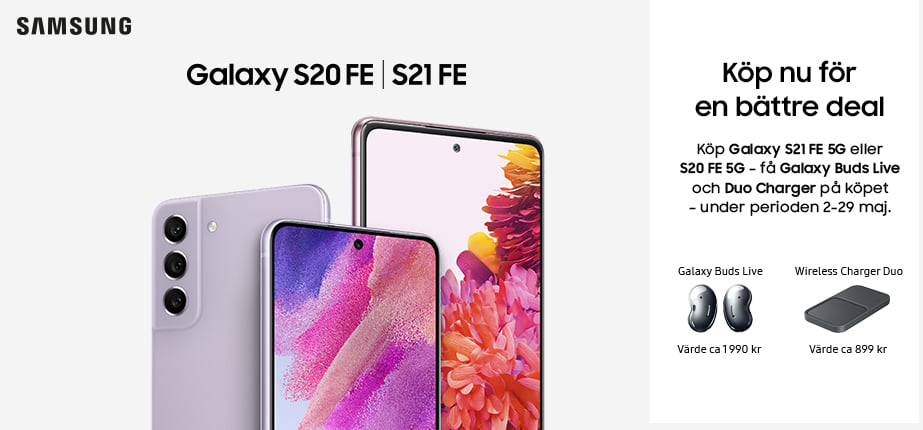 Samsung S21FE + S20FE