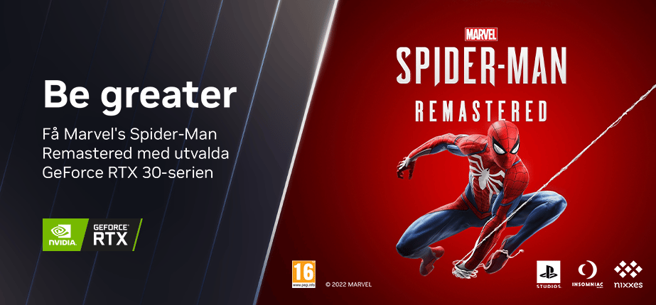 NVIDIA Spider-Man Remastered bundle