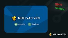 Mullvad VPN 12 månader
