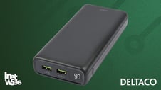 DELTACO Powerbank 20000 mAh