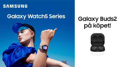 Galaxy Buds2 på köpet!