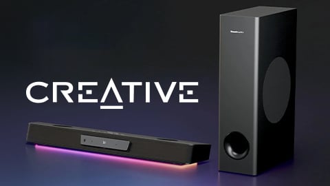Kampanjpriser på ljud från Creative