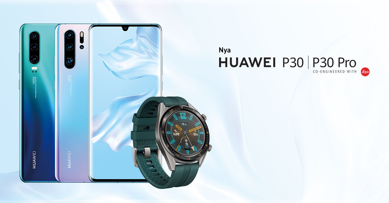 Huaweis färgstarka telefon
