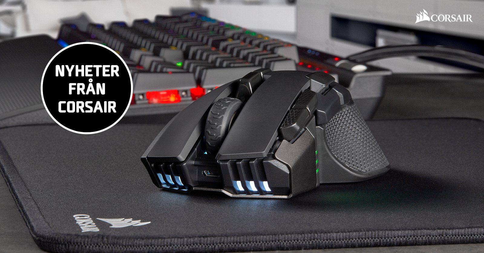 Nyheter från Corsair våren 2019