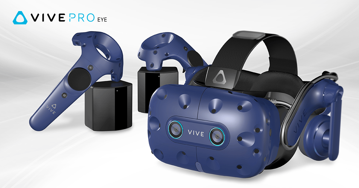 VR med eye tracking
