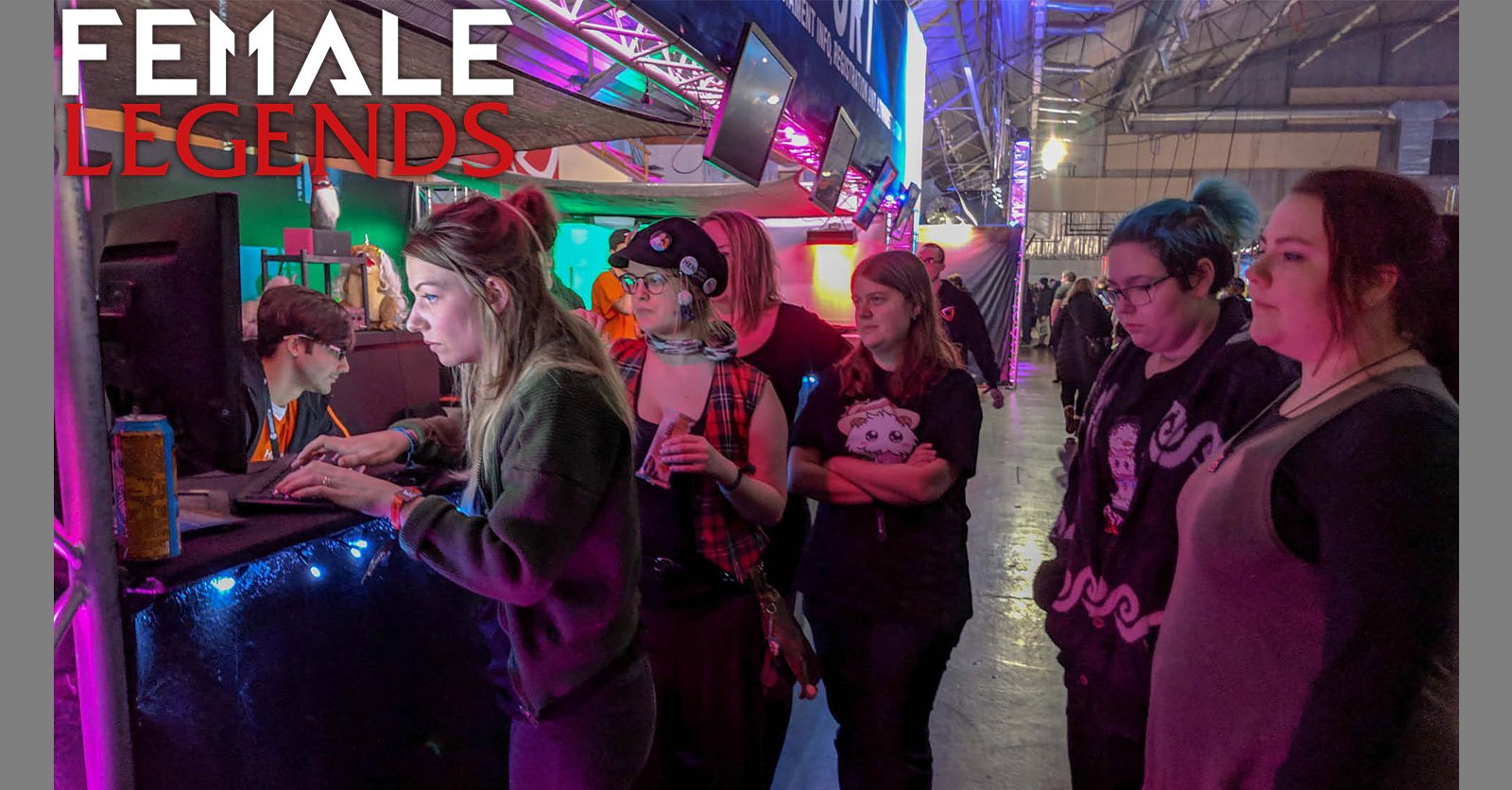 Female Legends på DreamHack