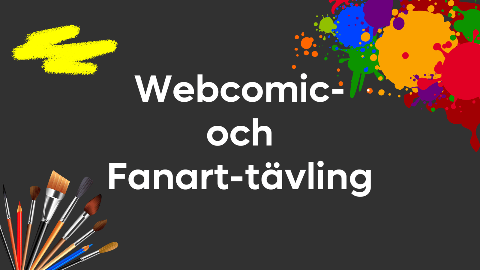 Webcomic-tävling och Fanart