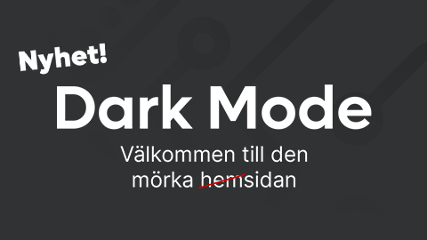Dark Mode på inet.se
