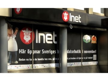 Nu öppnar Inet sin första butik i Skåne