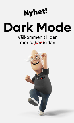 Dark Mode på Inet