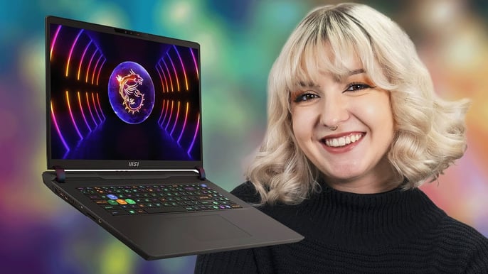 En rejäl gaminglaptop med RTX 4090