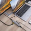 Hyperdrive USB-C Dockningsstation 6 portar Rymdgrå