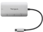 Targus USB-C-adapter 100W PD 4 portar Silver