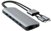 Hyperdrive Viper 10-in-2  USB-C Dockningsstation Rymdgrå