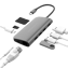 Hyperdrive USB-C Hub 9 portar Grå